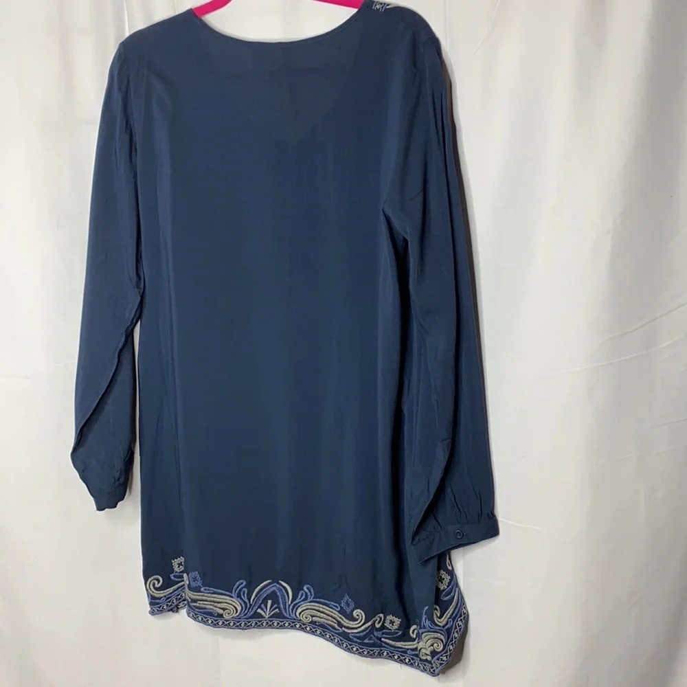 Forgotten Grace Embroidery Tunic Sz L - Picture 6 of 7